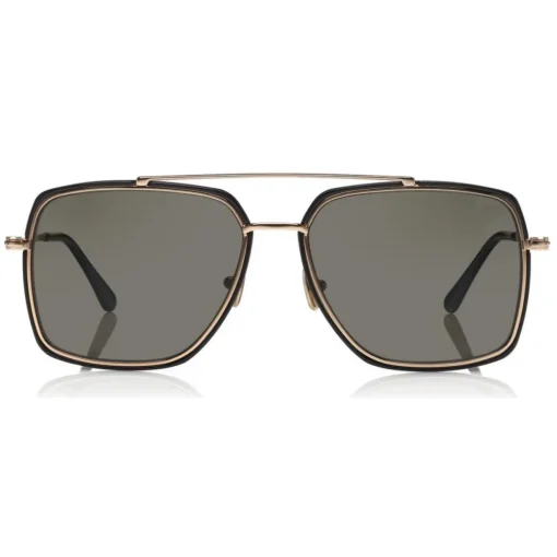 Tom Ford Eyewear Tom Ford - Polarized Lionel Sunglasses - Square Metal Sunglasses - Black - FT0750-P - Sunglasses - - Avvenice^ Sunglasses & Eyewear