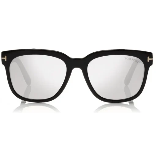 Tom Ford Eyewear Tom Ford - Rhett Sunglasses - Square Acetate Sunglasses - Black - FT0714 - Sunglasses - - Avvenice^ Sunglasses & Eyewear