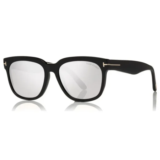 Tom Ford Eyewear Tom Ford - Rhett Sunglasses - Square Acetate Sunglasses - Black - FT0714 - Sunglasses - - Avvenice^ Sunglasses & Eyewear