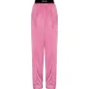 Tom Ford - Rose Bloom Stretch Silk Satin PJ Pants - Exclusive Luxury Collection - Avvenice^ Trousers