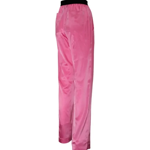 Tom Ford - Rose Bloom Stretch Silk Satin PJ Pants - Exclusive Luxury Collection - Avvenice^ Trousers