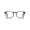 Tom Ford Eyewear Tom Ford - Round Optical Glasses - Blue - FT5583-B - Optical Glasses - - Avvenice^ Sunglasses & Eyewear