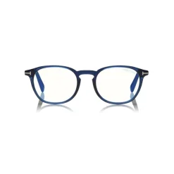 Tom Ford Eyewear Tom Ford - Round Optical Glasses - Blue - FT5583-B - Optical Glasses - - Avvenice^ Sunglasses & Eyewear