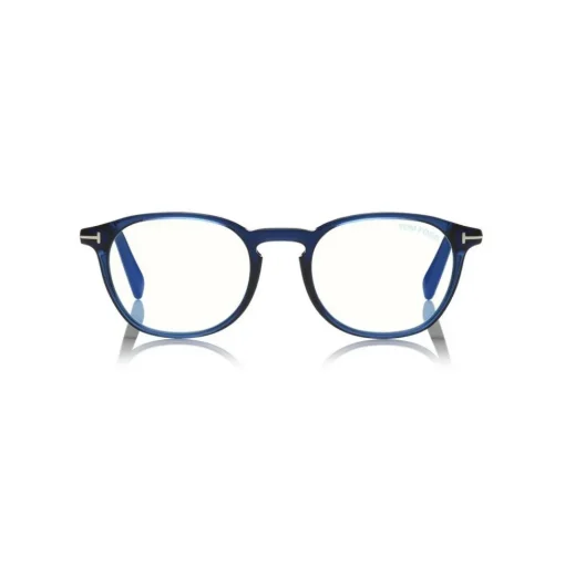 Tom Ford Eyewear Tom Ford - Round Optical Glasses - Blue - FT5583-B - Optical Glasses - - Avvenice^ Sunglasses & Eyewear