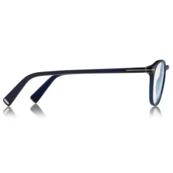 Tom Ford Eyewear Tom Ford - Round Optical Glasses - Blue - FT5583-B - Optical Glasses - - Avvenice^ Sunglasses & Eyewear