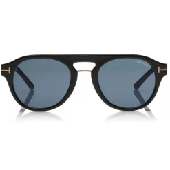 Tom Ford Eyewear Tom Ford - Round Opticals Sunglasses - Round Optical Sunglasses - Black - FT5533-B - Sunglasses - - Avvenice^ Sunglasses & Eyewear