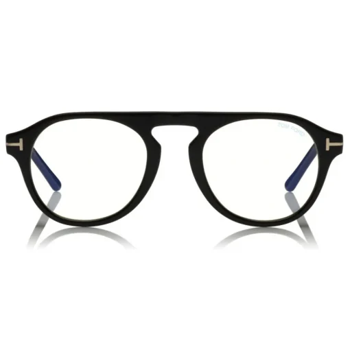 Tom Ford Eyewear Tom Ford - Round Opticals Sunglasses - Round Optical Sunglasses - Black - FT5533-B - Sunglasses - - Avvenice^ Sunglasses & Eyewear