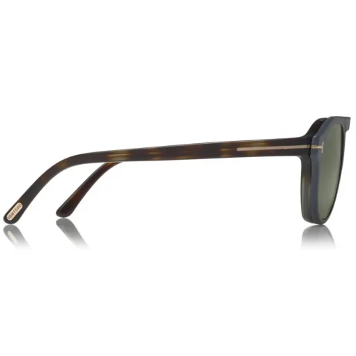 Tom Ford Eyewear Tom Ford - Round Opticals Sunglasses - Round Optical Sunglasses - Havana Green - FT5533-B - Sunglasses - - Avvenice