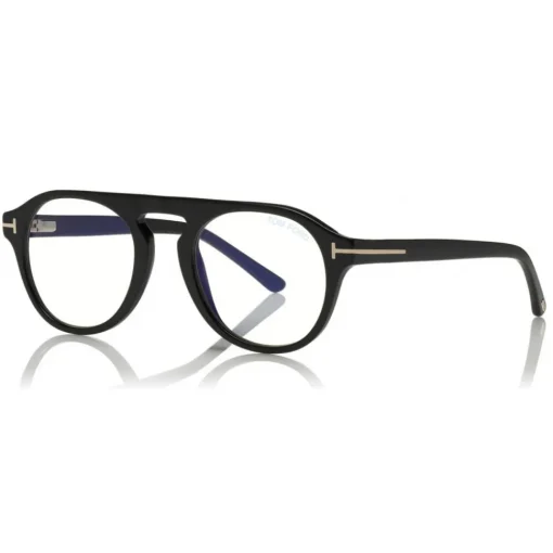 Tom Ford Eyewear Tom Ford - Round Opticals Sunglasses - Round Optical Sunglasses - Black - FT5533-B - Sunglasses - - Avvenice^ Sunglasses & Eyewear