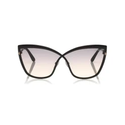 Tom Ford Eyewear Tom Ford - Sandrine Sunglasses - Butterfly Acetate and Metal Sunglasses - Black - FT0715 - Sunglasses - - Avvenice^ Sunglasses & Eyewear