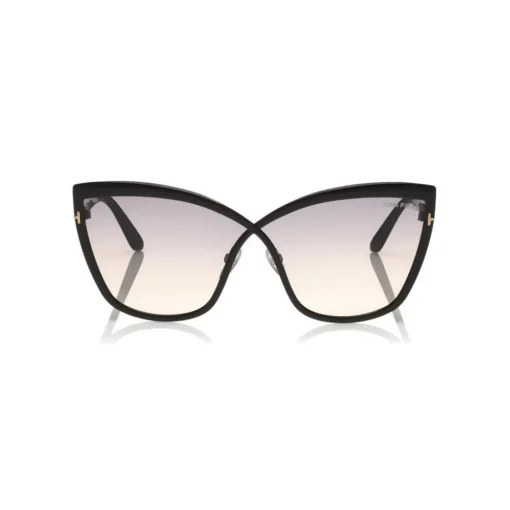Tom Ford Eyewear Tom Ford - Sandrine Sunglasses - Butterfly Acetate and Metal Sunglasses - Black - FT0715 - Sunglasses - - Avvenice^ Sunglasses & Eyewear