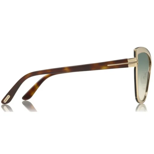 Tom Ford Eyewear Tom Ford - Sandrine Sunglasses - Butterfly Acetate and Metal Sunglasses - Rose Gold - FT0715 - Sunglasses - - Avvenice^ Sunglasses & Eyewear