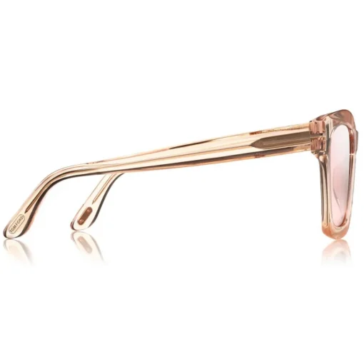 Tom Ford Eyewear Tom Ford - Sari Sunglasses - Squared Acetate Sunglasses - Pink - FT0690 - Sunglasses - - Avvenice