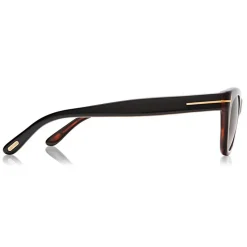 Tom Ford Eyewear Tom Ford - Snowdon Sunglasses - Squared Acetate Sunglasses - Black - FT0237 - Sunglasses - - Avvenice