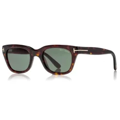Tom Ford Eyewear Tom Ford - Snowdon Sunglasses - Squared Acetate Sunglasses - Havana - FT0237 - Sunglasses - - Avvenice^ Sunglasses & Eyewear