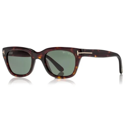 Tom Ford Eyewear Tom Ford - Snowdon Sunglasses - Squared Acetate Sunglasses - Havana - FT0237 - Sunglasses - - Avvenice^ Sunglasses & Eyewear