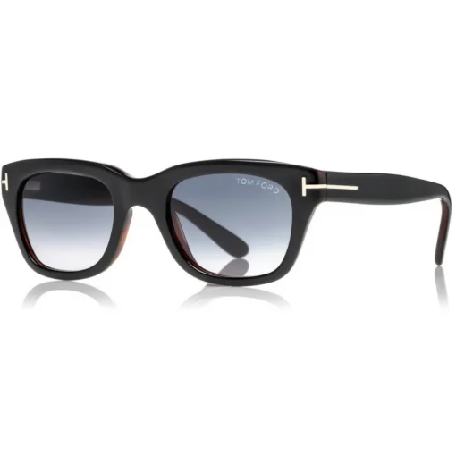 Tom Ford Eyewear Tom Ford - Snowdon Sunglasses - Squared Acetate Sunglasses - Black - FT0237 - Sunglasses - - Avvenice