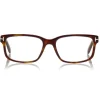 Tom Ford Eyewear Tom Ford - Square Acetate Optical Frame - LIght Havana - FT5313 - Optical Glasses - - Avvenice