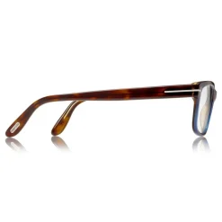 Tom Ford Eyewear Tom Ford - Square Acetate Optical Frame - LIght Havana - FT5313 - Optical Glasses - - Avvenice