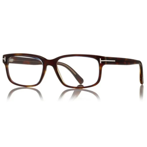 Tom Ford Eyewear Tom Ford - Square Acetate Optical Frame - LIght Havana - FT5313 - Optical Glasses - - Avvenice