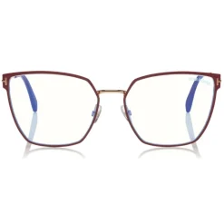 Tom Ford Eyewear Tom Ford - Square Optical Glasses - Square Optical Glasses - Red - FT5574-B – Optical Glasses - - Avvenice