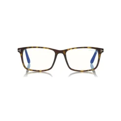 Tom Ford Eyewear Tom Ford - Square Optical Glasses - Square Optical Glasses - Dark Havana - FT5584-B – Optical Glasses - - Avvenice