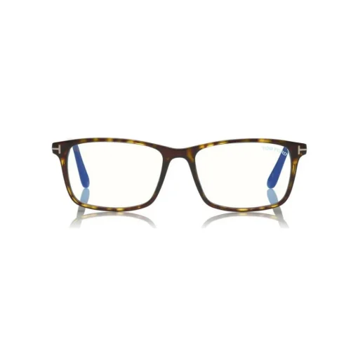 Tom Ford Eyewear Tom Ford - Square Optical Glasses - Square Optical Glasses - Dark Havana - FT5584-B – Optical Glasses - - Avvenice
