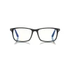 Tom Ford Eyewear Tom Ford - Square Optical Glasses - Square Optical Glasses - Black - FT5584-B – Optical Glasses - - Avvenice^ Sunglasses & Eyewear