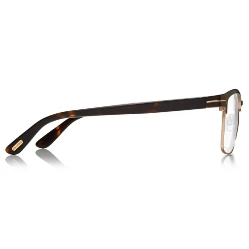 Tom Ford Eyewear Tom Ford - Square Optical Frame Glasses - Square Metal Glasses - Brown - FT5323 - Glasses - - Avvenice^ Sunglasses & Eyewear