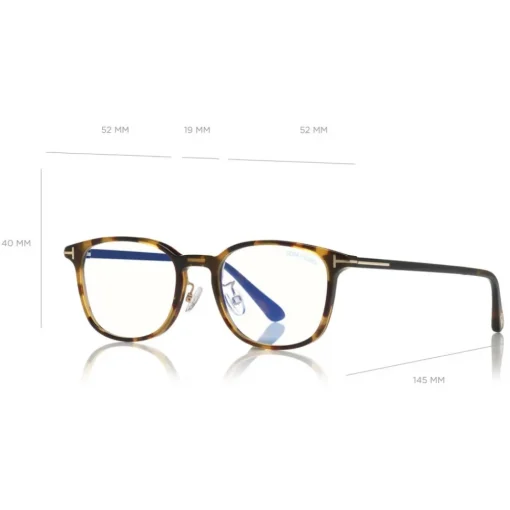 Tom Ford Eyewear Tom Ford - Square Optical Glasses - Square Optical Glasses - Dark Havana - FT5594-D-B – Optical Glasses - - Avvenice