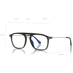 Tom Ford Eyewear Tom Ford - Square Optical Glasses - Black - FT5588-B - Optical Glasses - - Avvenice^ Sunglasses & Eyewear