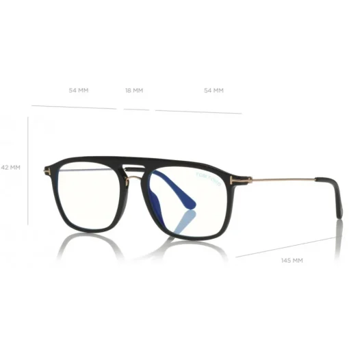 Tom Ford Eyewear Tom Ford - Square Optical Glasses - Black - FT5588-B - Optical Glasses - - Avvenice^ Sunglasses & Eyewear