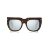Tom Ford Eyewear Tom Ford - Thea Sunglasses - Square Acetate Sunglasses - Havana - FT0687 - Sunglasses - - Avvenice