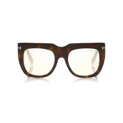 Tom Ford Eyewear Tom Ford - Thea Sunglasses - Square Acetate Sunglasses - Havana Pink - FT0687 - Sunglasses - - Avvenice^ Sunglasses & Eyewear