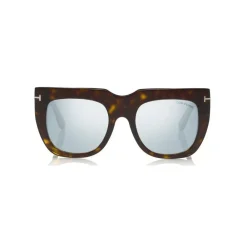 Tom Ford Eyewear Tom Ford - Thea Sunglasses - Square Acetate Sunglasses - Havana - FT0687 - Sunglasses - - Avvenice