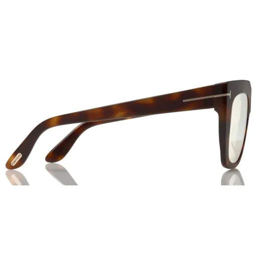 Tom Ford Eyewear Tom Ford - Thea Sunglasses - Square Acetate Sunglasses - Havana Pink - FT0687 - Sunglasses - - Avvenice^ Sunglasses & Eyewear