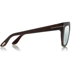 Tom Ford Eyewear Tom Ford - Thea Sunglasses - Square Acetate Sunglasses - Havana - FT0687 - Sunglasses - - Avvenice