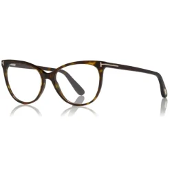 Tom Ford Eyewear Tom Ford - Thin Cat-Eye Optical Glasses - Cat-Eye Optical Glasses - Dark Havana - FT5513 - Optical Glasses - - Avvenice