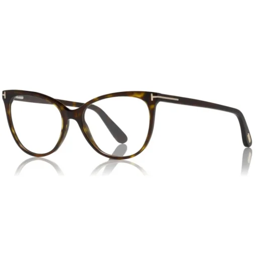 Tom Ford Eyewear Tom Ford - Thin Cat-Eye Optical Glasses - Cat-Eye Optical Glasses - Dark Havana - FT5513 - Optical Glasses - - Avvenice