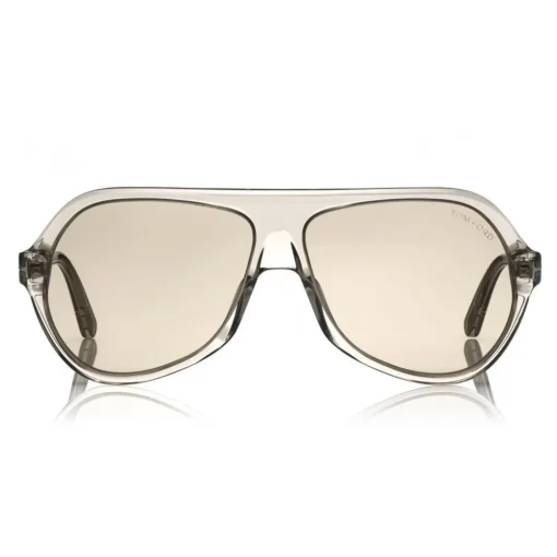 Tom Ford Eyewear Tom Ford - Thomas Sunglasses - Pilot Acetate Sunglasses - FT0732 - Grey - - Avvenice