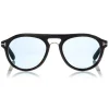 Tom Ford Eyewear Tom Ford - Tom N.3 Sunglasses - Real Horn Optical Frame Sunglasses - Dark Brown - FT5438-P - Sunglasses - - Avvenice^ Sunglasses & Eyewear