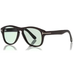 Tom Ford Eyewear Tom Ford - Tom N.7 Sunglasses - Real Buffalo Horn Frame Sunglasses - Black Horn - FT5440-P - Sunglasses - - Avvenice^ Sunglasses & Eyewear