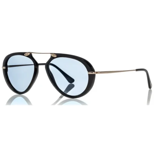 Tom Ford Eyewear Tom Ford - Tom N.11 Sunglasses - Aviator Shape Sunglasses - Dark Brown - FT5442-P - Sunglasses - - Avvenice