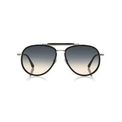 Tom Ford Eyewear Tom Ford - Tripp Sunglasses - Pilot Shape Sunglasses - Black - FT0666 - Sunglasses - - Avvenice