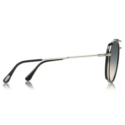 Tom Ford Eyewear Tom Ford - Tripp Sunglasses - Pilot Shape Sunglasses - Black - FT0666 - Sunglasses - - Avvenice