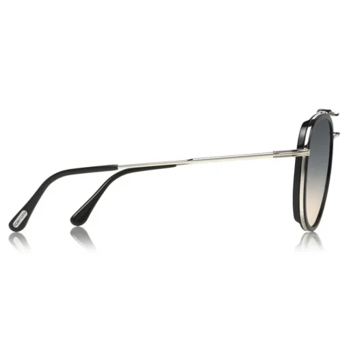Tom Ford Eyewear Tom Ford - Tripp Sunglasses - Pilot Shape Sunglasses - Black - FT0666 - Sunglasses - - Avvenice