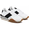 Tom Ford - White and Black James Sneakers - Exclusive Luxury Collection - Avvenice^ Shoes