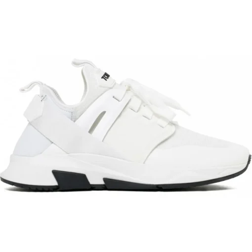 Tom Ford - White Jago Sneakers - Exclusive Luxury Collection - Avvenice^ Shoes