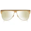 Tom Ford Eyewear Tom Ford - Winter Gold Plated Sunglasses - Pilot Style Sunglasses - Gold - FT0707 - Sunglasses - - Avvenice