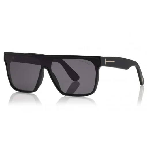 Tom Ford Eyewear Tom Ford - Wyhat Sunglasses - Soft Rectangular Acetate Sunglasses - FT0709 - Black - - Avvenice^ Sunglasses & Eyewear